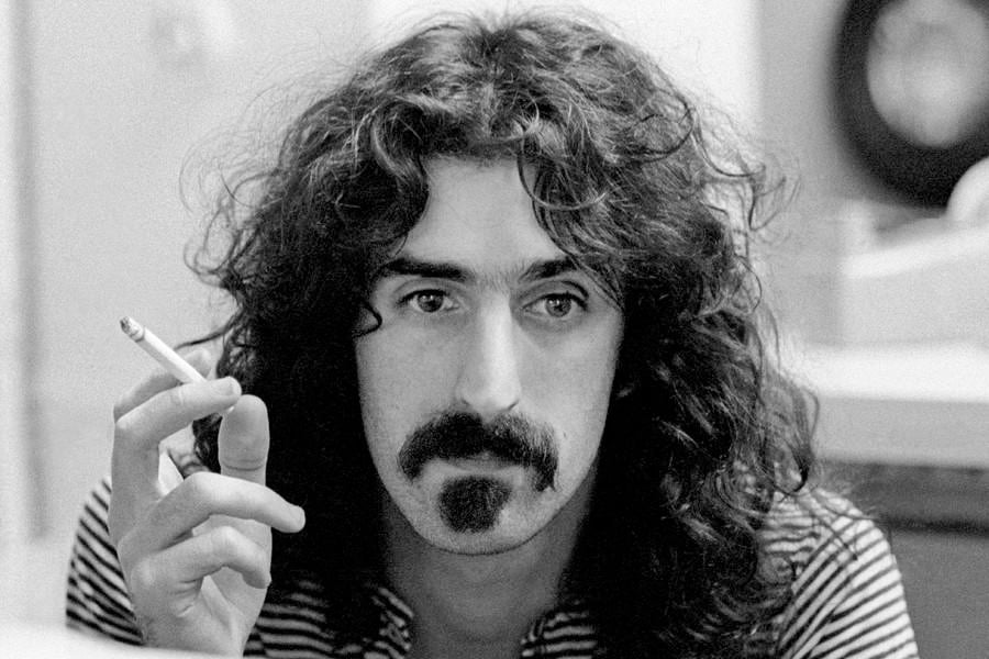  Zappa beard on Frank Zappa