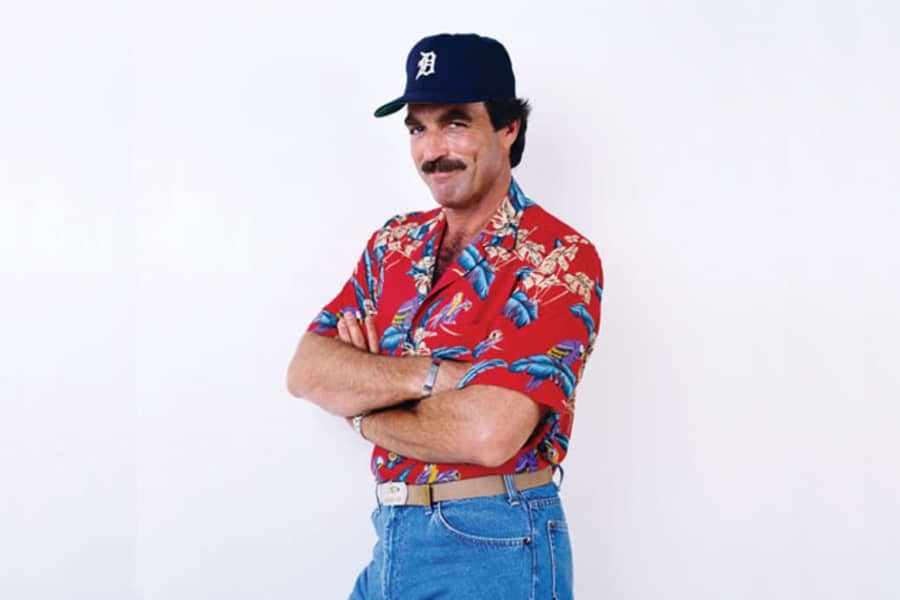 baseball hat hawaiian shirt jeans business casual combination