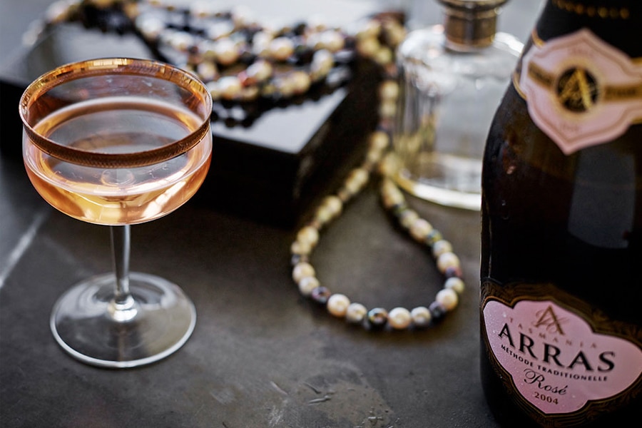 house of arras rose sparkling wine