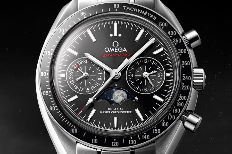 omega moon face watch