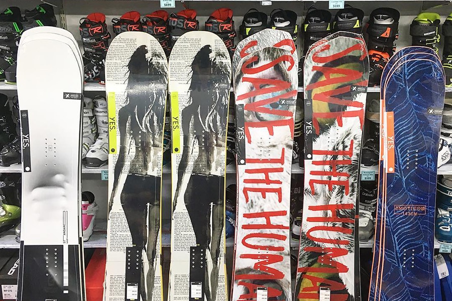 ski equipment stores