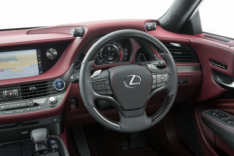 steering lexus ls 500 car 