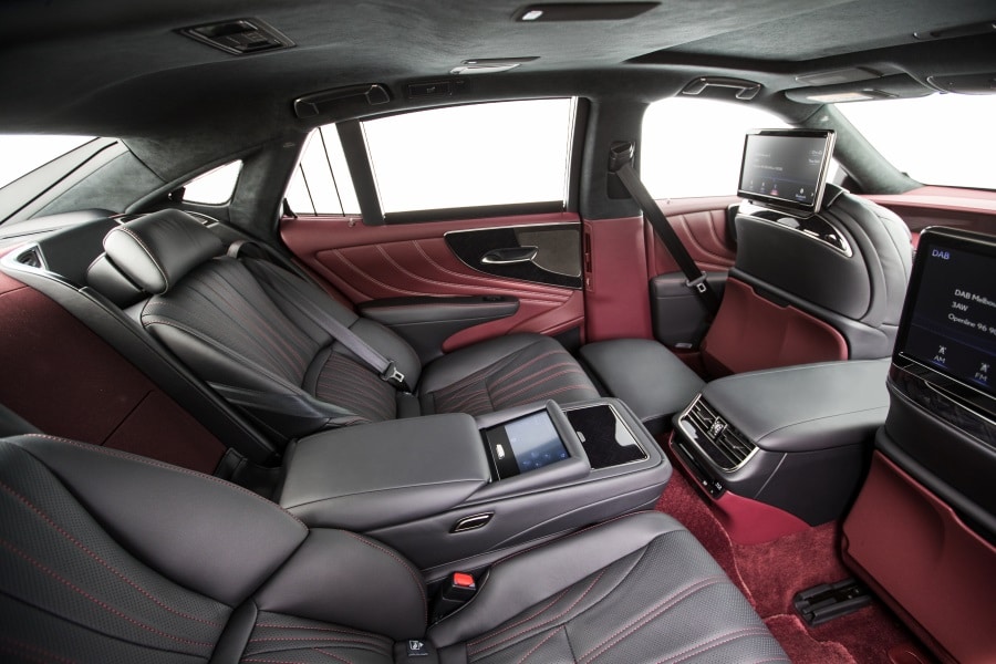 seats lexus ls 500 car 