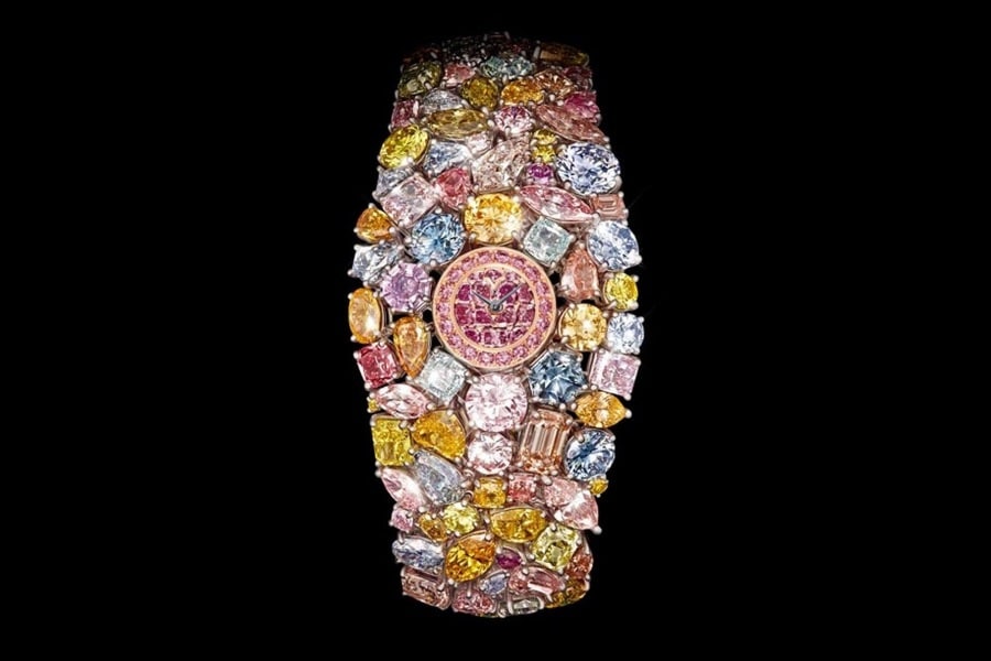 the most expensive diamond watch in the world