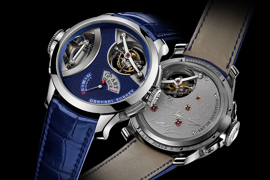 greubel forsey art piece 1 wrist watch