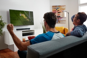 JBL sound system listening world cup