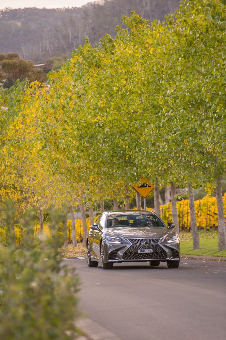 men in the lexus ls 500 car 