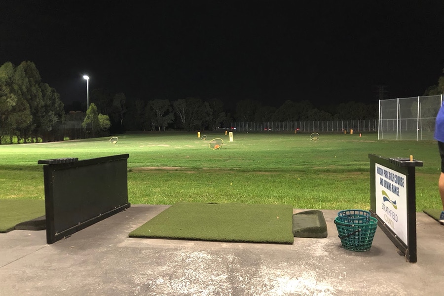 indoor driving ranges open near me