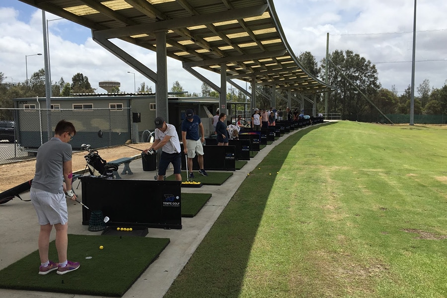 islands driving range