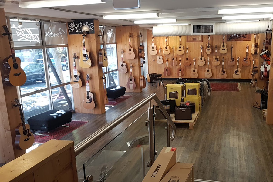 guitar shops near me