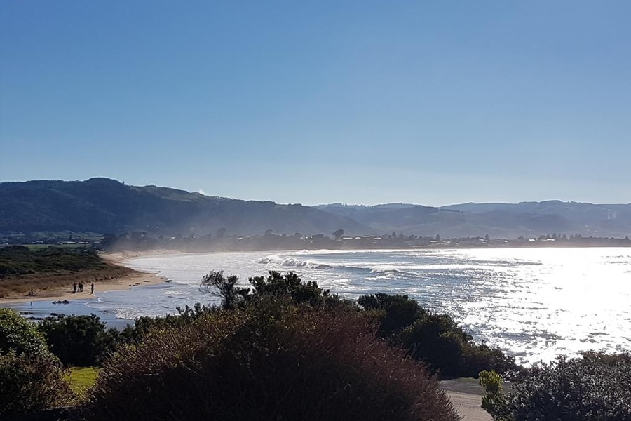 marengo national park overlooking beach