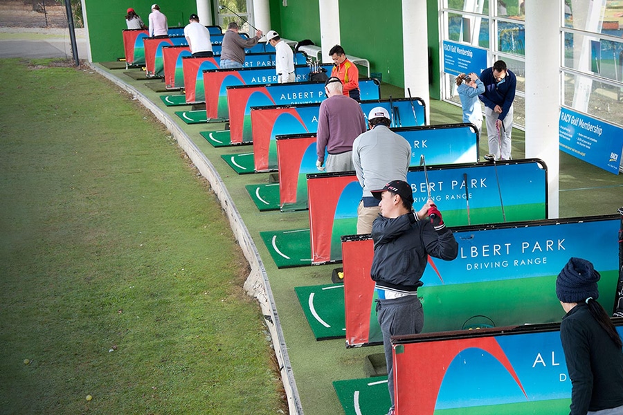 public driving range melbourne