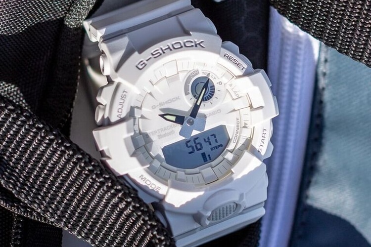 G shock outlet gba 800 white