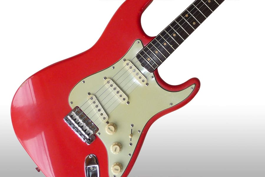 vintage guitars australia red