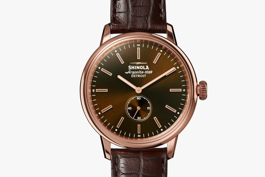 shinola bedrock 42mm