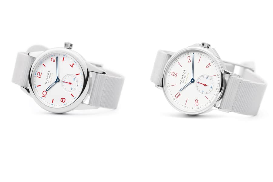 nomos glashütte ahoi neomatik siren white