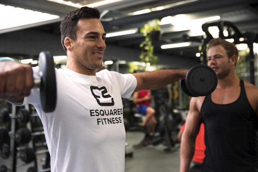 esquared fitness app workout gym