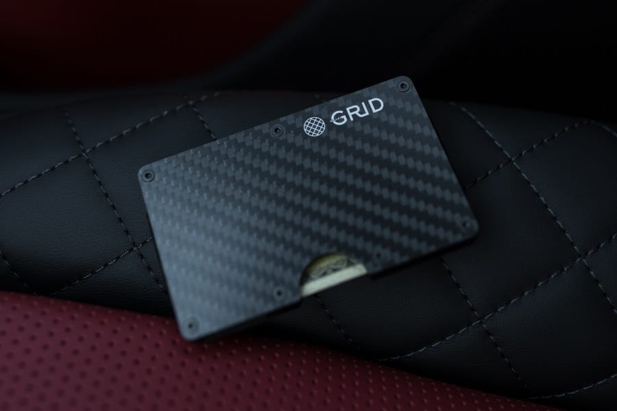 grid wallets on the cloth