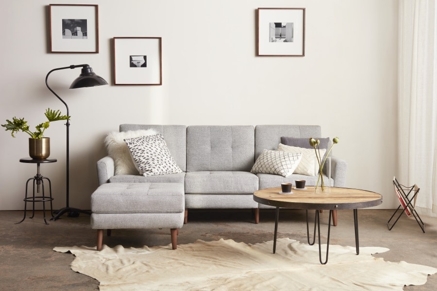Burrow Makes The Perfect Couch For A Modern Bachelor Pad Man Of Many