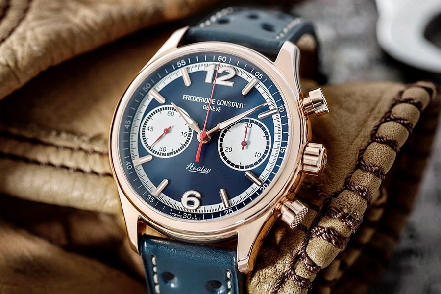 frederique constant vintage rally chronograph