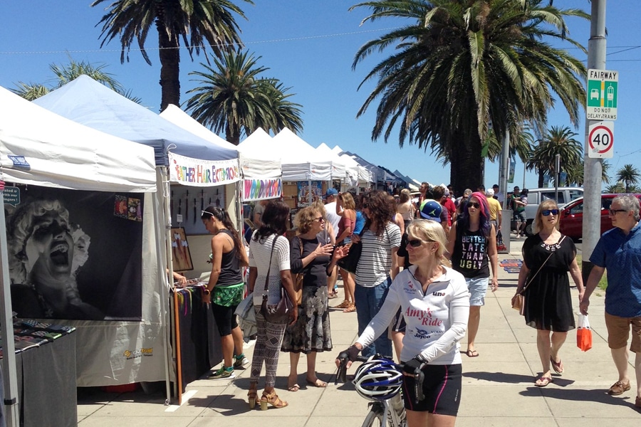 st kilda's esplanade market