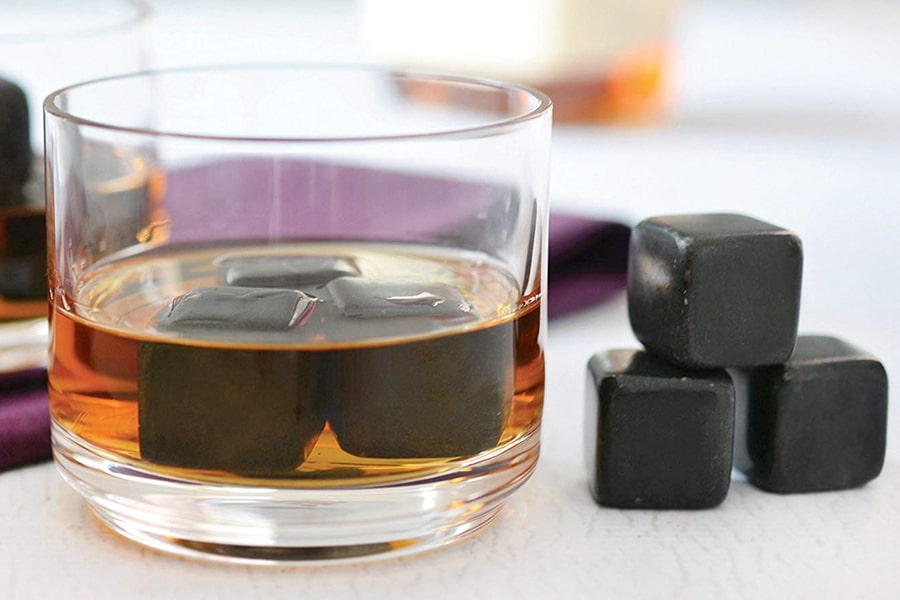 obsidian whiskey stones