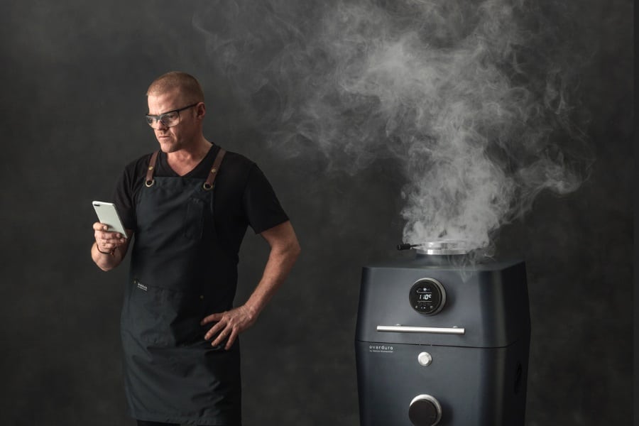 heston blumenthal using 4k companion app