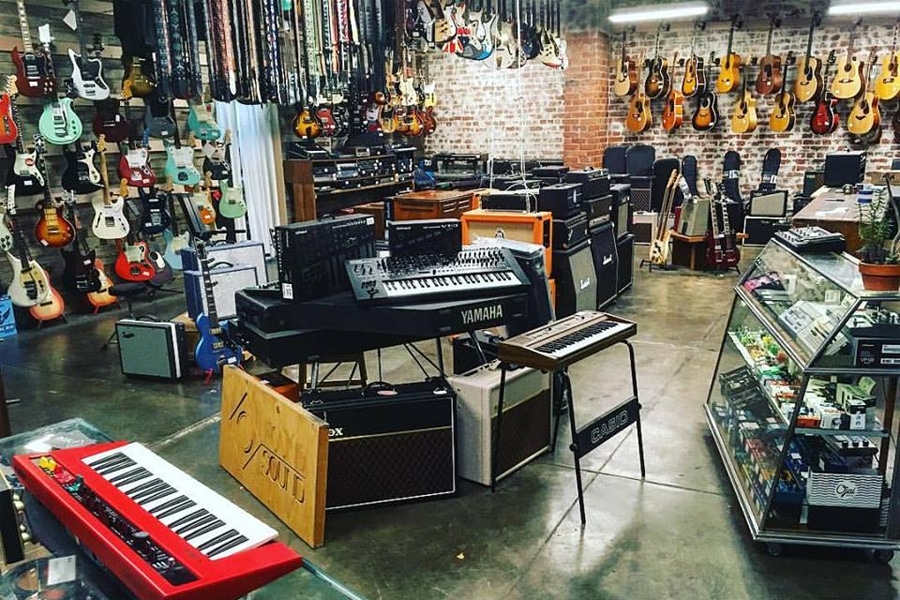 Vintage deals music store