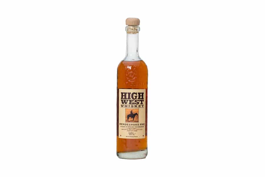 high west rendezvous rye whiskey