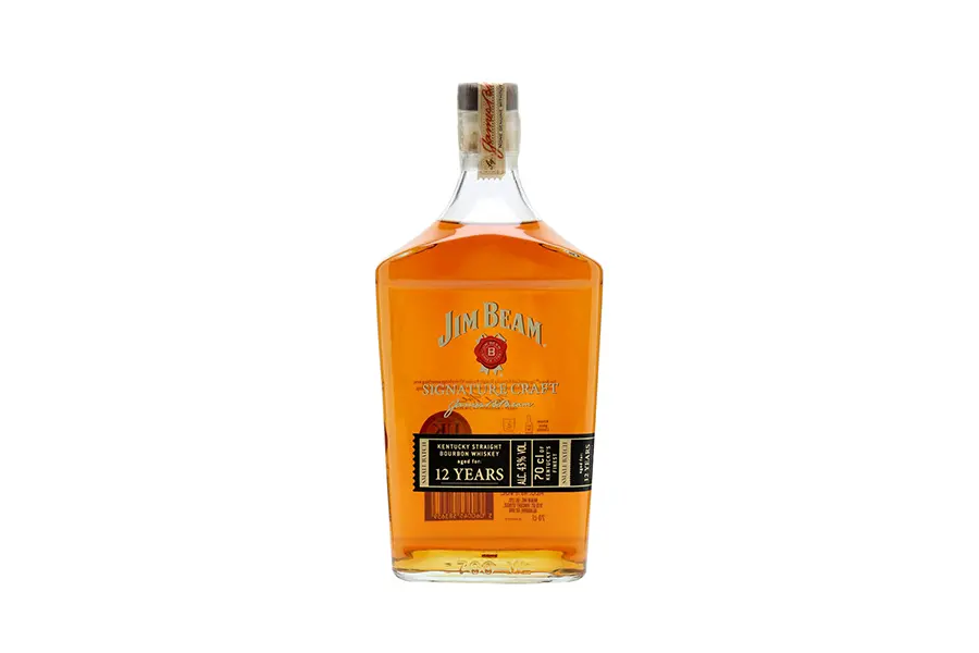 jim beam signature craft 12 year whiskey