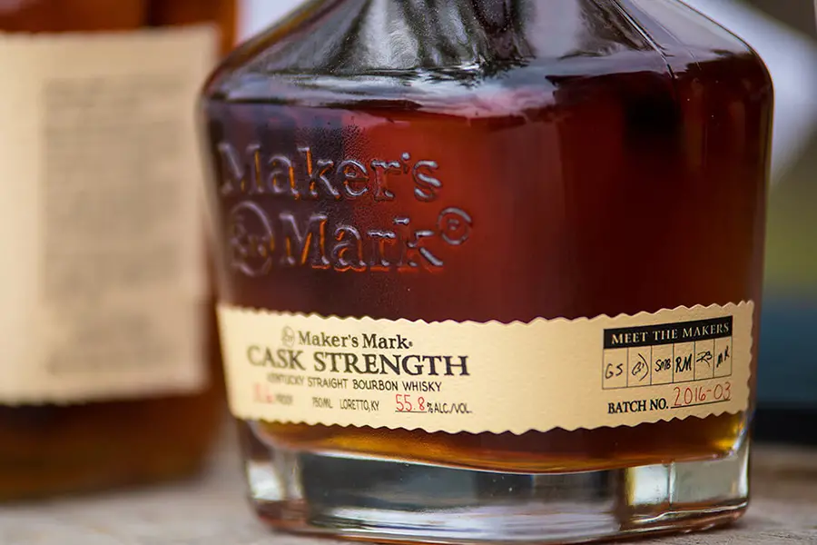 maker’s mark cask strength best bourbon whiskey