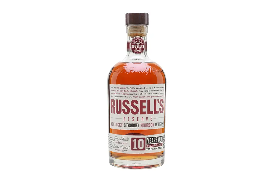 russell’s reserve 10 year best bourbon whiskey