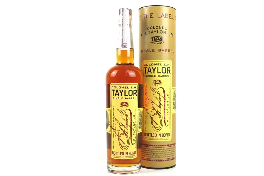 e h taylor single barrel bourbon whiskey