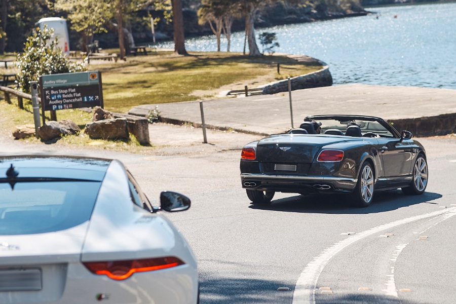 driving to audley boatshed