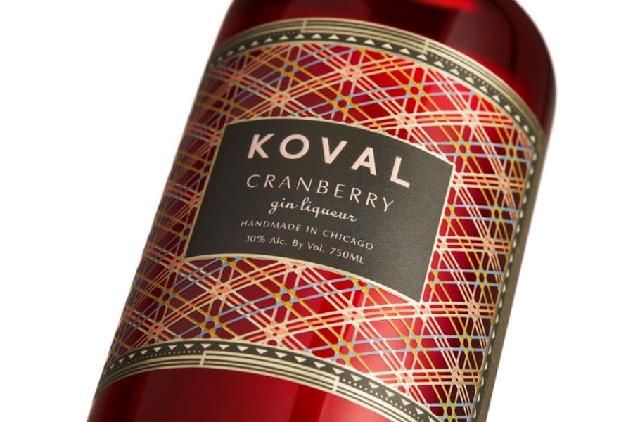 koval cranberry gin liqueur released