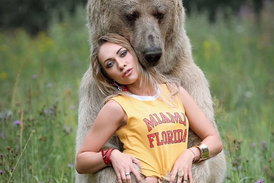 This Famous Russian Bear Has Become An Instagram Sensation Man Of Many 