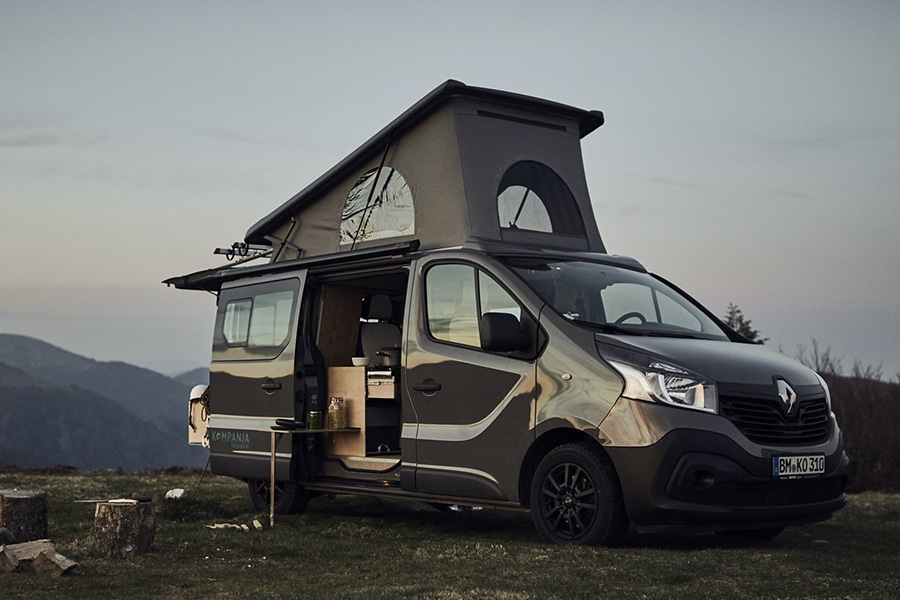 van camping