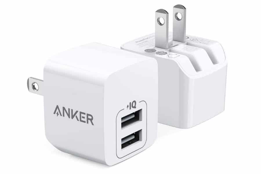 anker 2 port usb charger