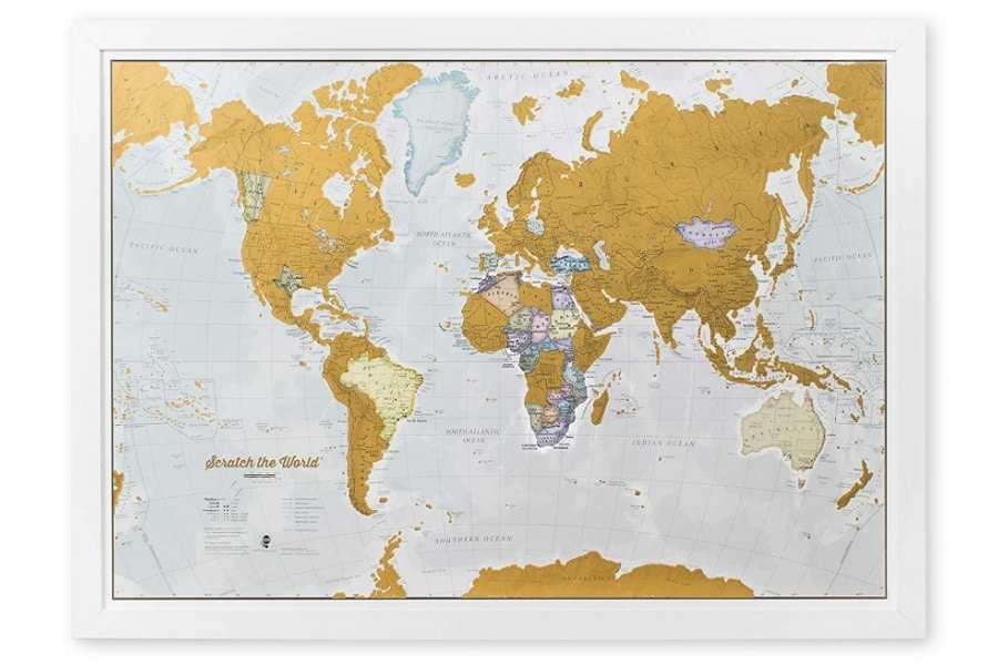 scratch the world scratch off world map