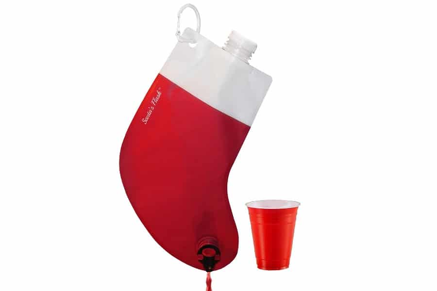 party flasks santa's flask for liquor