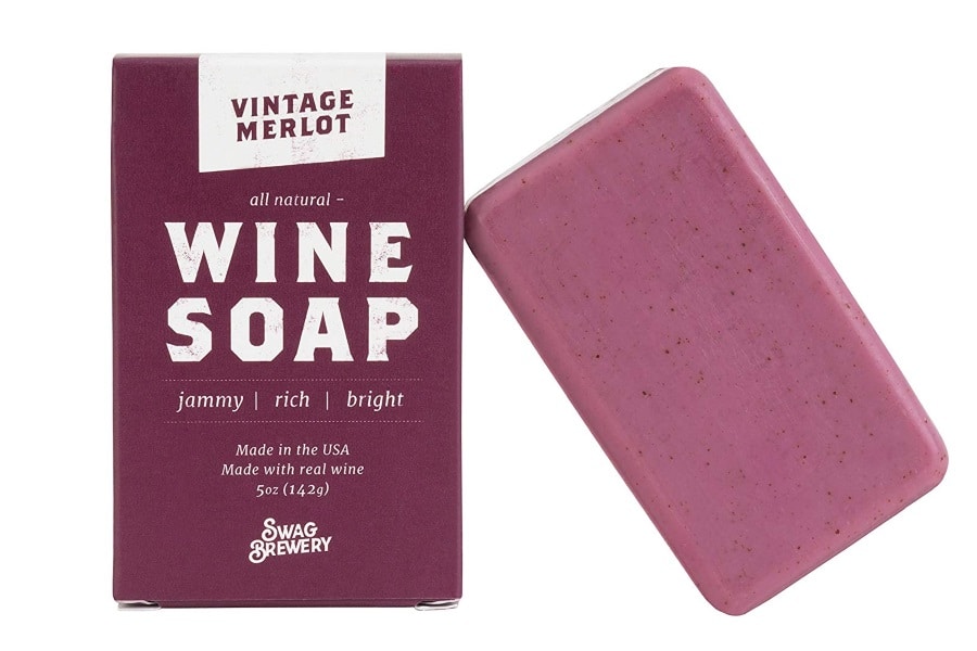 swag brewery vintage merlot wine soap