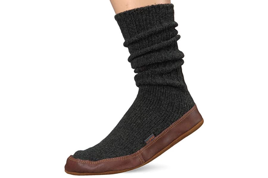 acorn slipper socks
