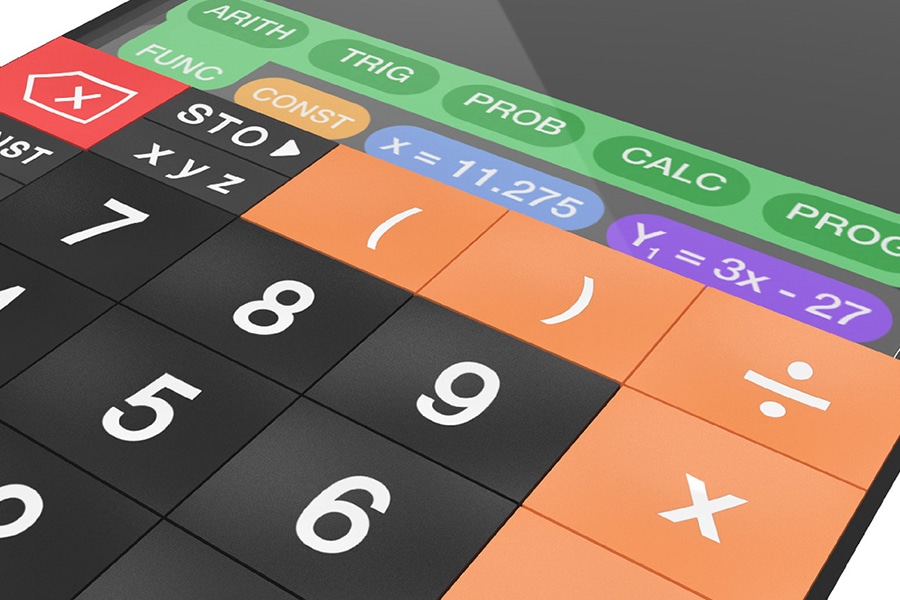 touchcal touchscreen calculator keypad