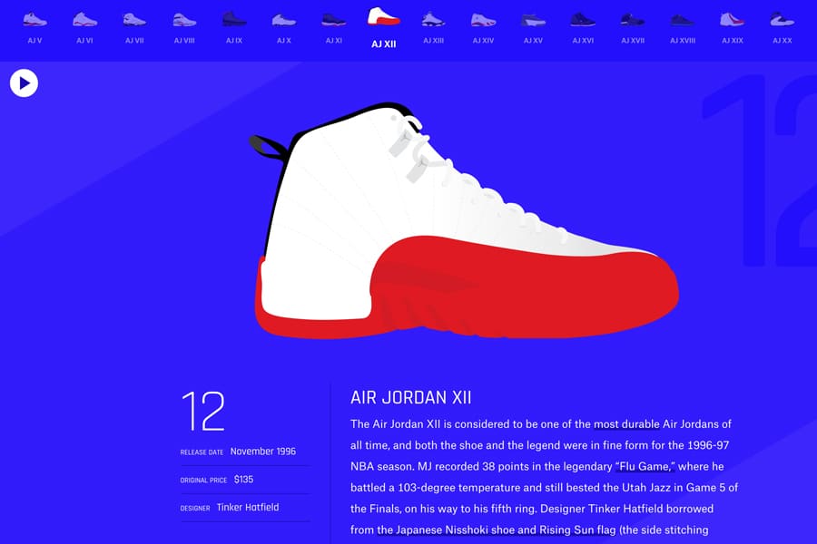 all air jordans by year