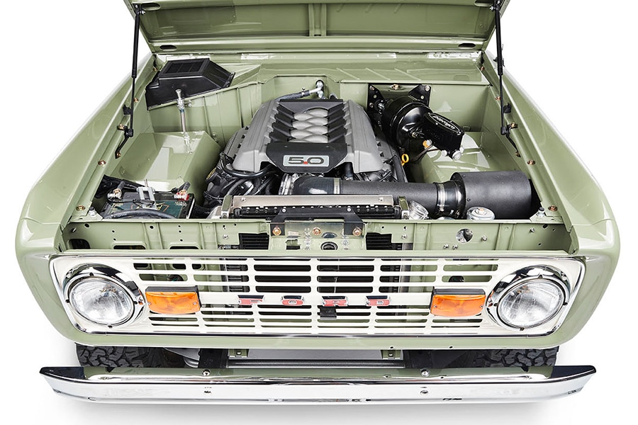 engine view bronco coyote