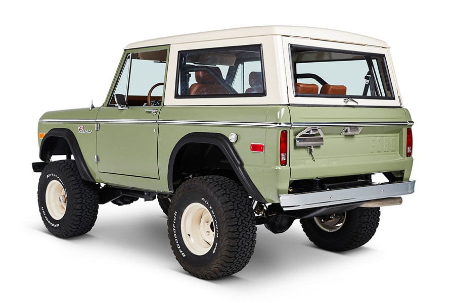ford bronco back view