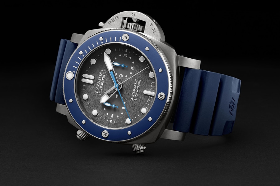 panerai submersible chrono guillaume néry edition pam00982