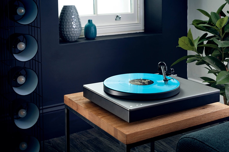 Cambridge Audio Alva TT Turntable near window 