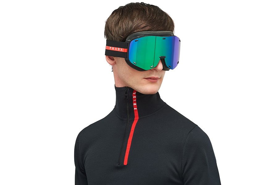 prada ski goggle