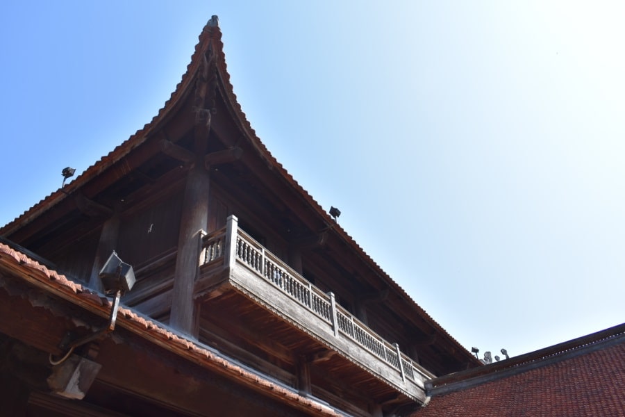 a temple in hanoi